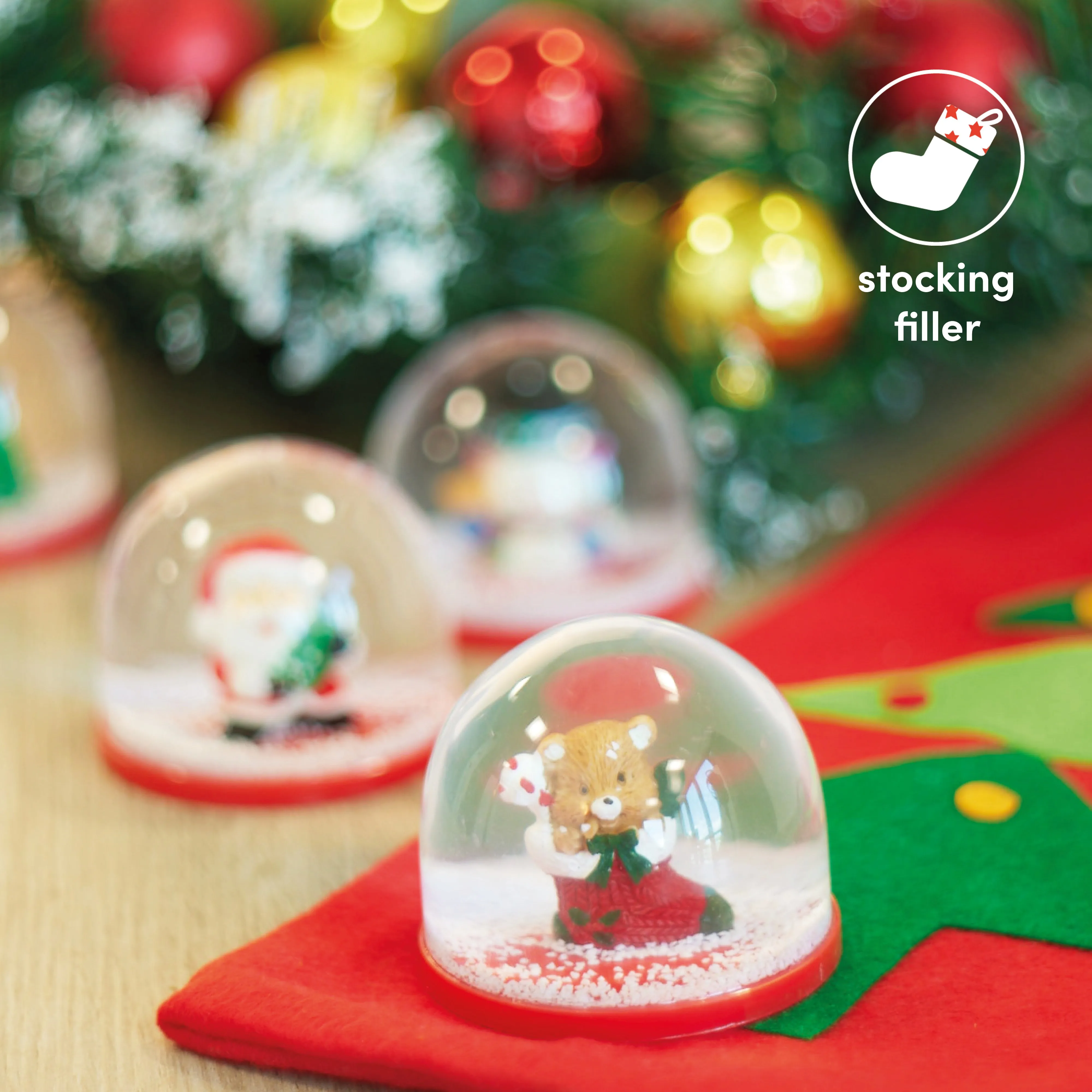 Mini Christmas Snow Globes