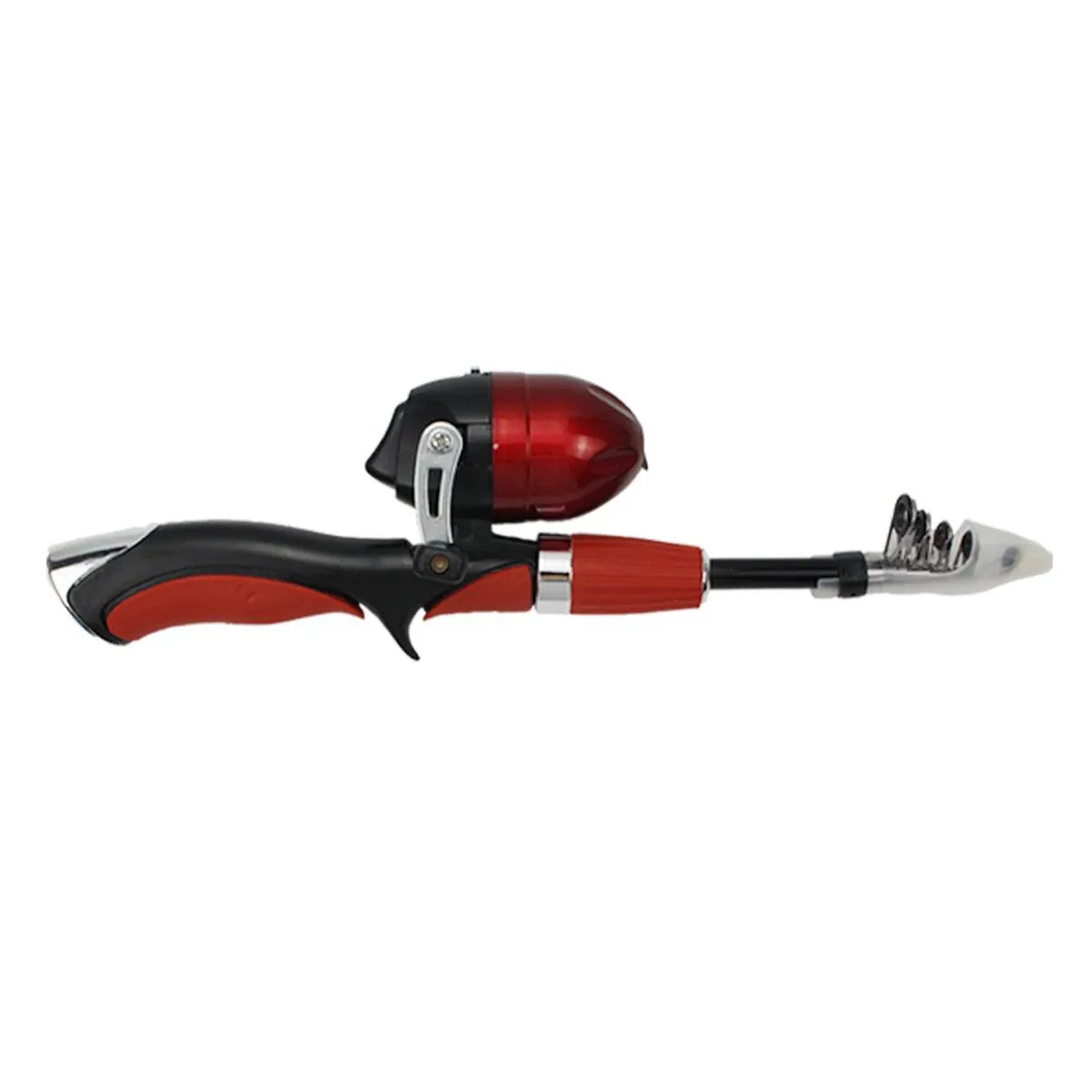 Mini Portable Retractable Fishing Rod Kids Travel Telescopic Pole Outdoor Gear