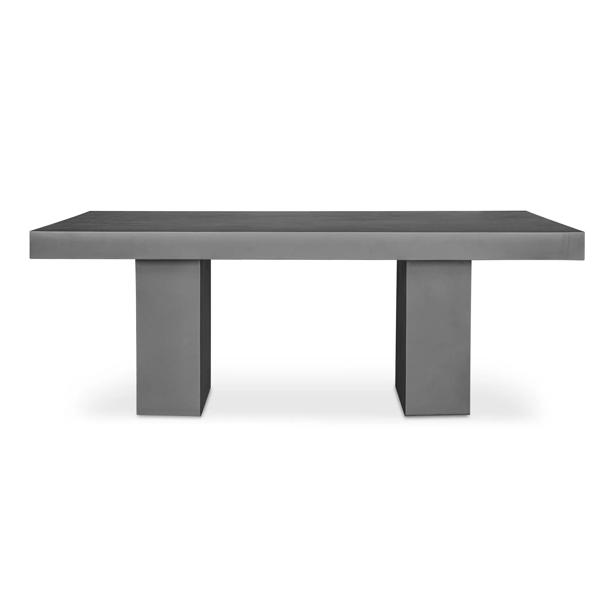 Modern Concrete & Fiber Outdoor Bistro Table