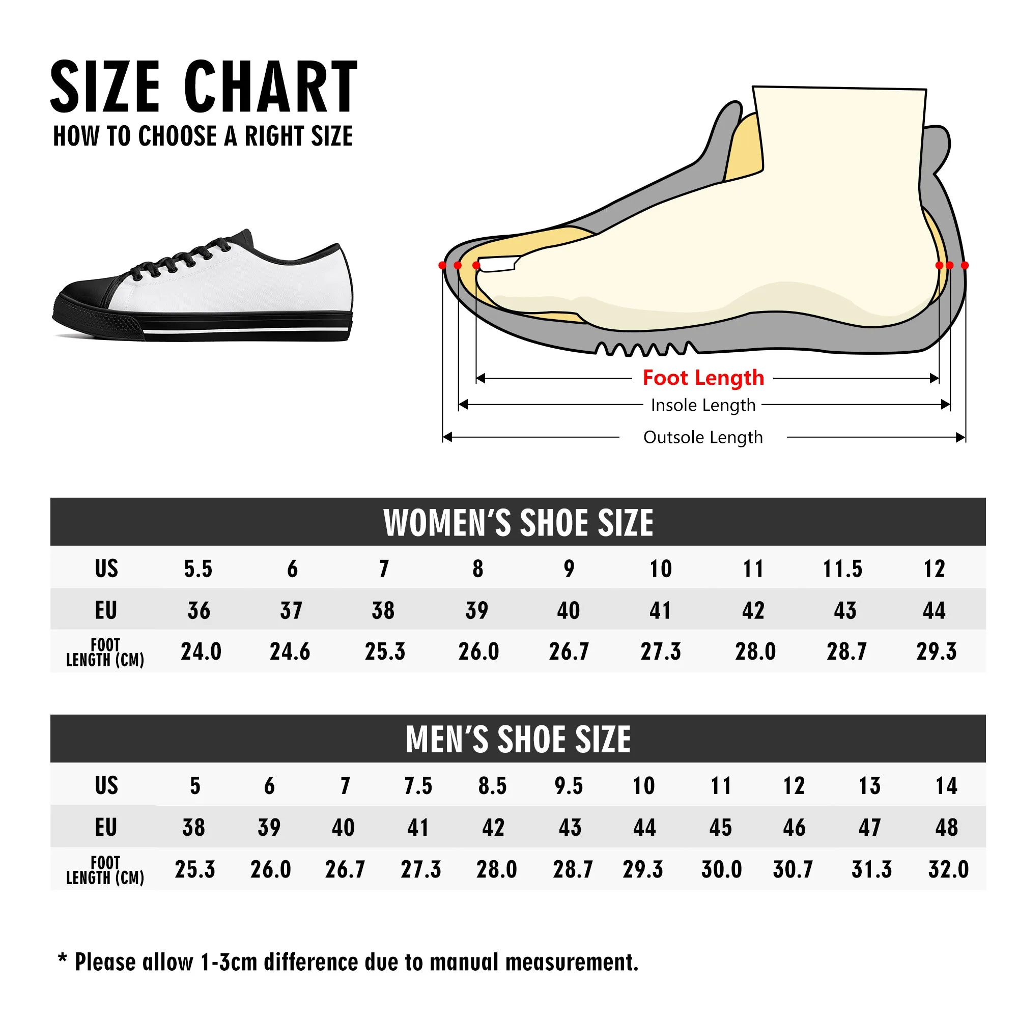 Monarch Butterfly Womens Rubber Low Top Sneakers