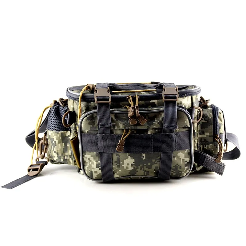 Multifunctional Waterproof Fishing Bag Outdoor Sports Waist Pack Fishing Lures and tackle Storage Bag X448