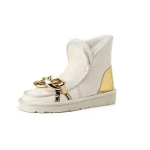 Nature Wool Snow Boots  Ladies Shoes