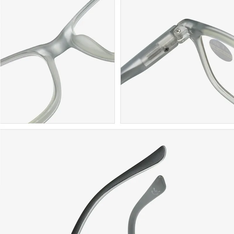 NEW ANTI-BLUE LIGHT SMALL SQUARE FRAME READING GLASSES