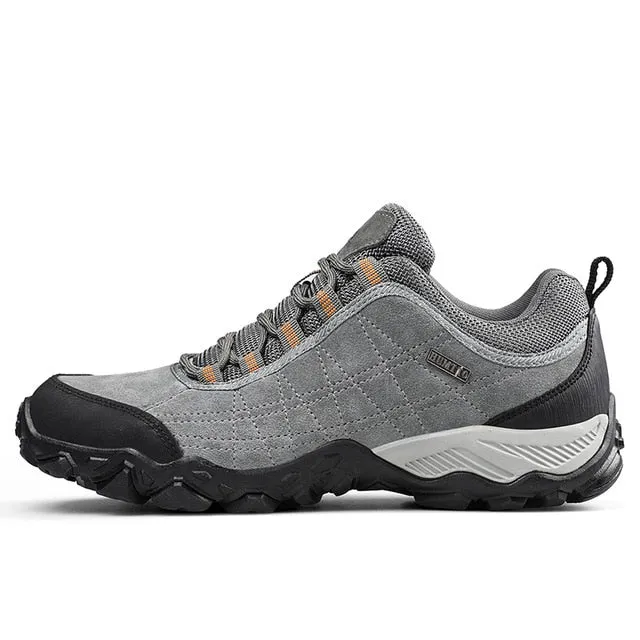 New Arrival Leather Hiking Shoes Wear resistant Outdoor Sport Hunting Sneakers