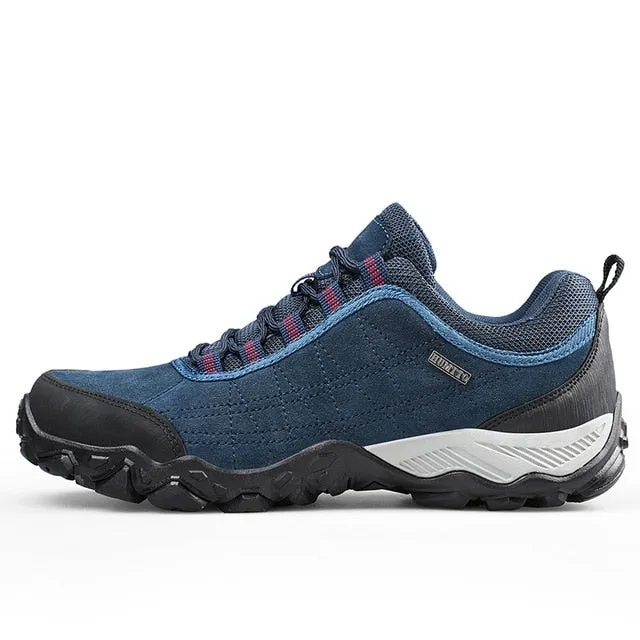 New Arrival Leather Hiking Shoes Wear resistant Outdoor Sport Hunting Sneakers