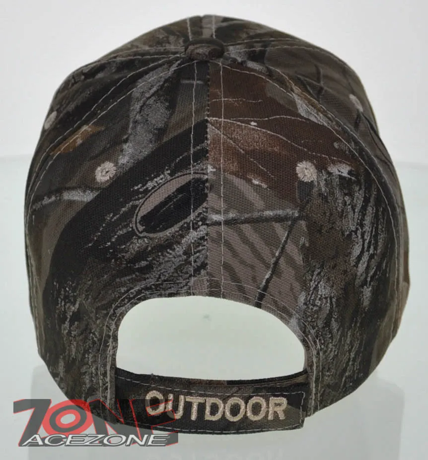 NEW! BIG BASS OUTDOOR SPORT FISHING CAP HAT CAMO