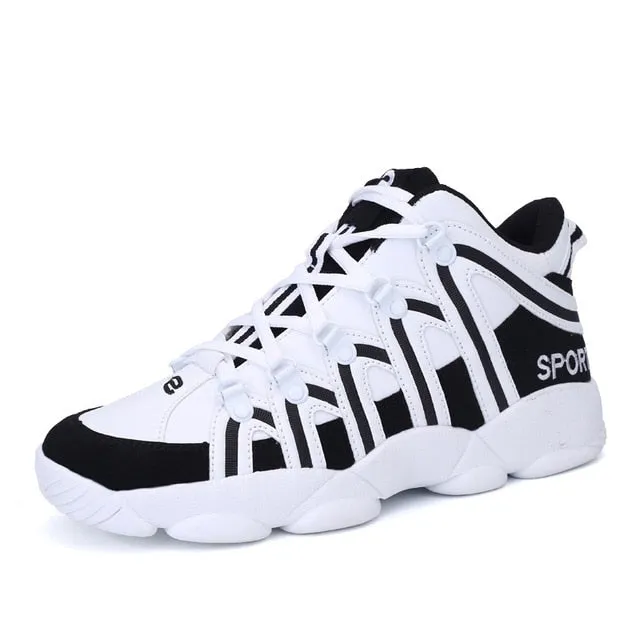 New Brand Basketball Shoes Men Women High-top Sports Cushioning Hombre Athletic Men Shoes Comfortable Black Sneakers zapatillas