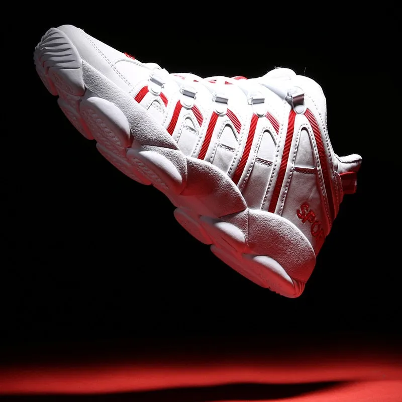 New Brand Basketball Shoes Men Women High-top Sports Cushioning Hombre Athletic Men Shoes Comfortable Black Sneakers zapatillas