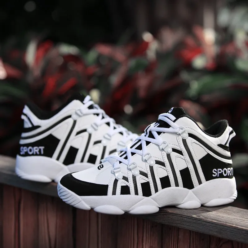 New Brand Basketball Shoes Men Women High-top Sports Cushioning Hombre Athletic Men Shoes Comfortable Black Sneakers zapatillas