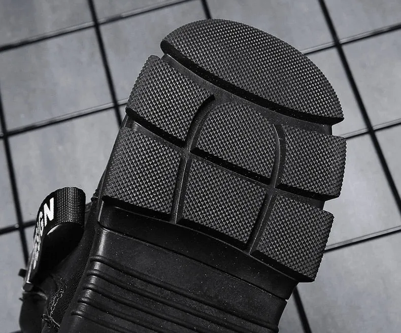 New Handmade Ankle Boots for Young Men Motorcycle Boots