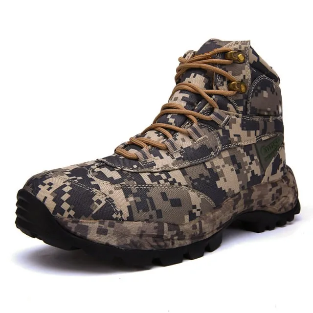 New Hot Style Men Hiking Shoes Winter Outdoor Walking Hiking Boots