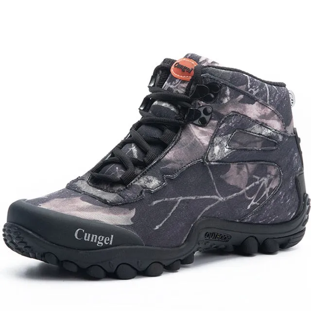 New Hot Style Men Hiking Shoes Winter Outdoor Walking Hiking Boots