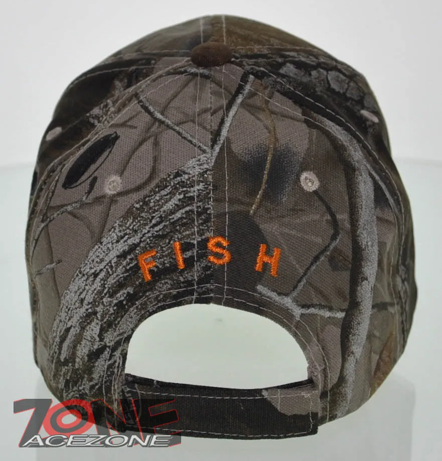 NEW! LIFE IS SIMPLE EAT & SLEEP FISH OUTDOOR SPORT FISHING CAP HAT CAMO