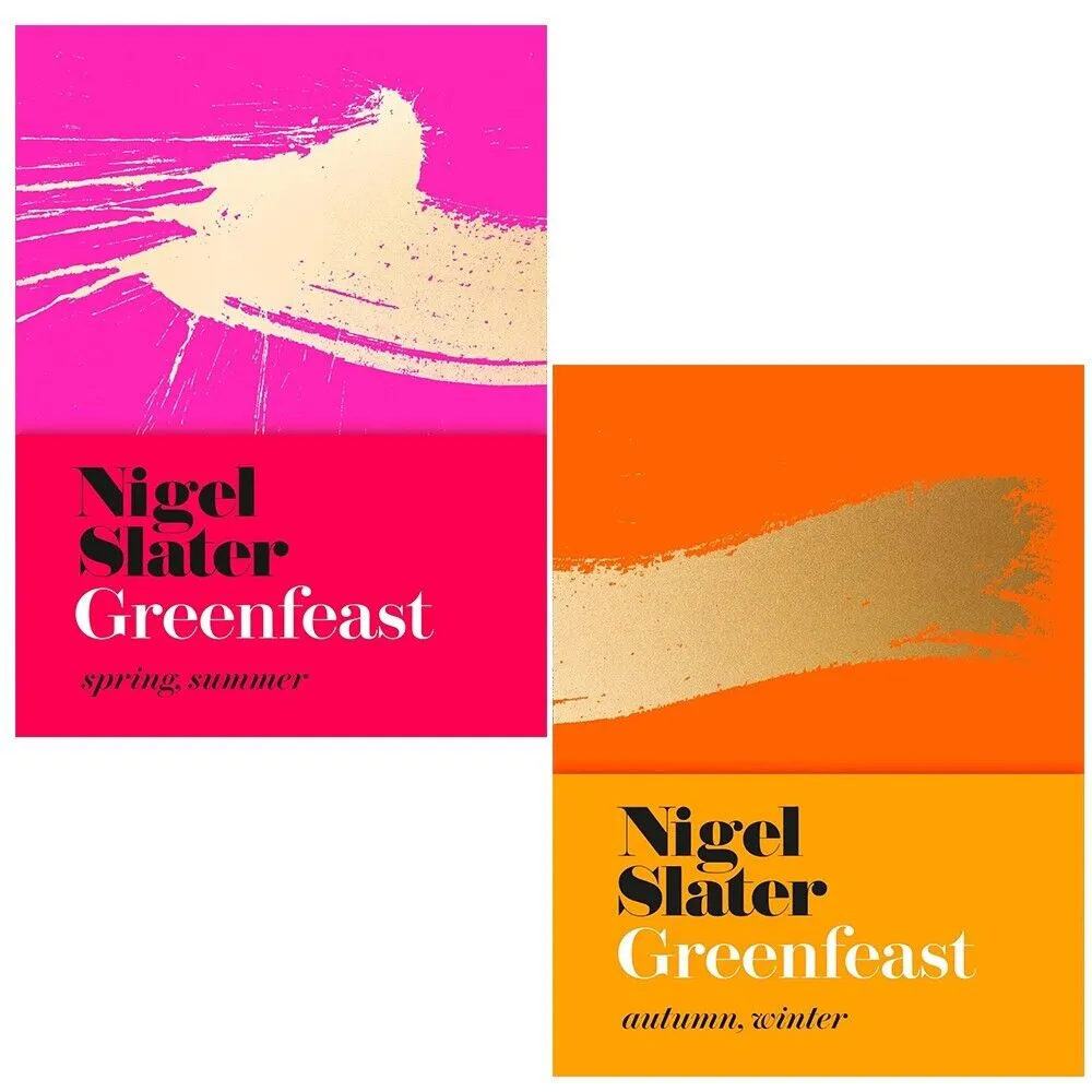 Nigel Slater Collection 2 Books Set Greenfeast Autumn,Winter, Spring,Summer (HB)
