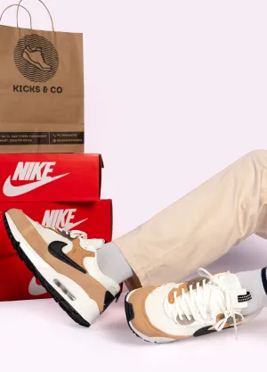 Nike 1st Copy Shoes- Nike Air max 90 Futura (Tan)