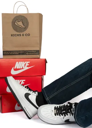 Nike First Copy Shoes- AIR FORCE 1 “06 GRADE SCHOOL (WHITE/BLACK)