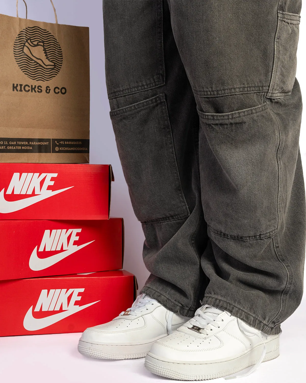 Nike First Copy Shoes- Air Force 1 '07 (white)