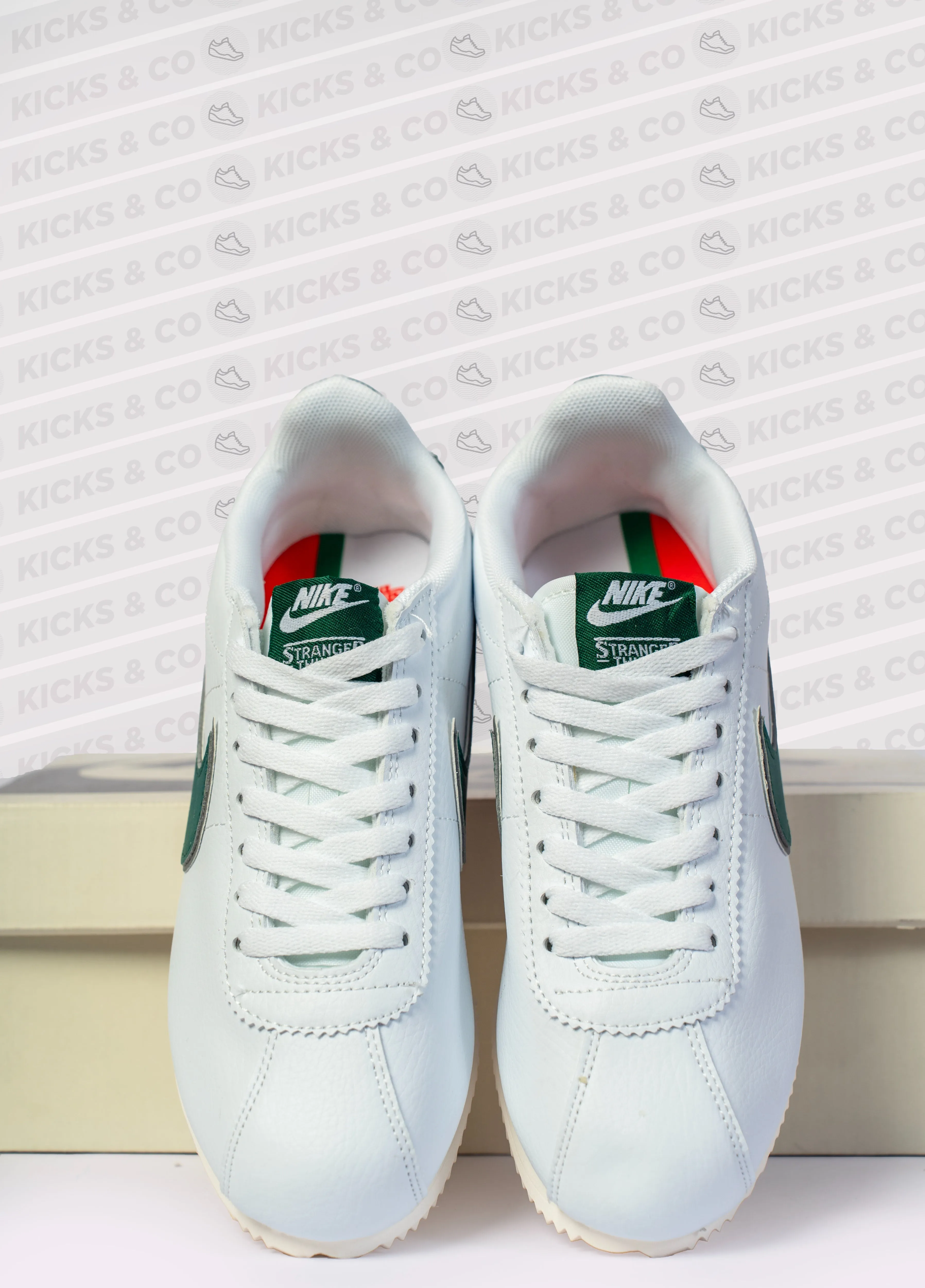 Nike First Copy Shoes- Cortez (White/Green)