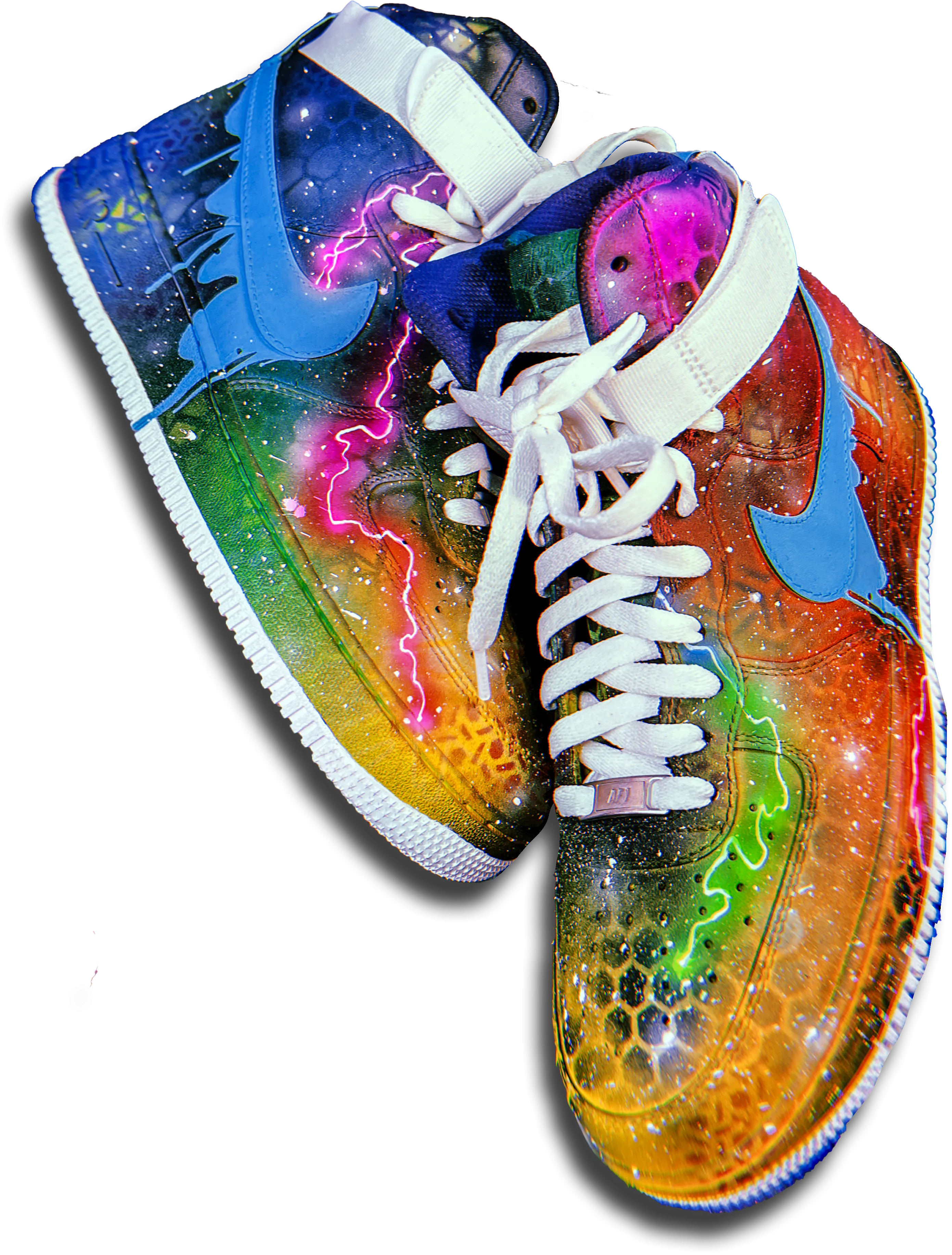 Nike Force 1 - "GalactiDrips" by Sierato x Artisan Echelon