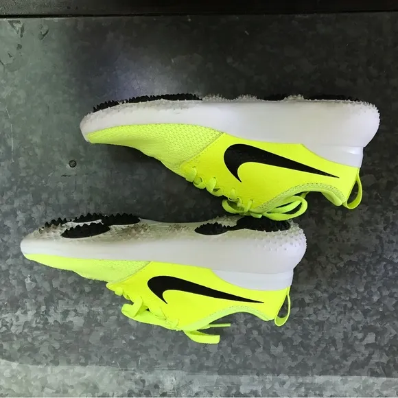 Nike Roshe G Barely Volt &amp; Black White Spikeless Golf Shoes
