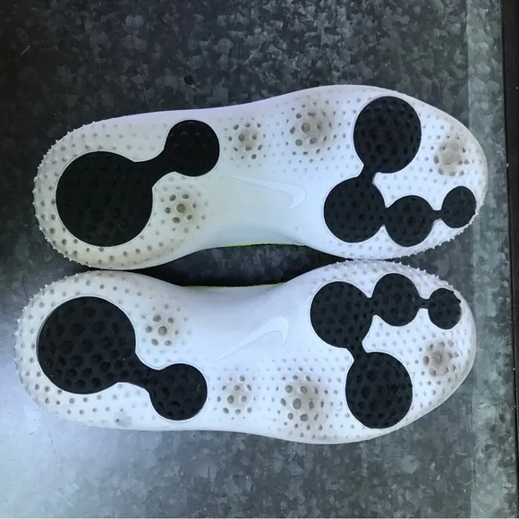 Nike Roshe G Barely Volt &amp; Black White Spikeless Golf Shoes
