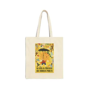 No Rain Canvas Tote Bag