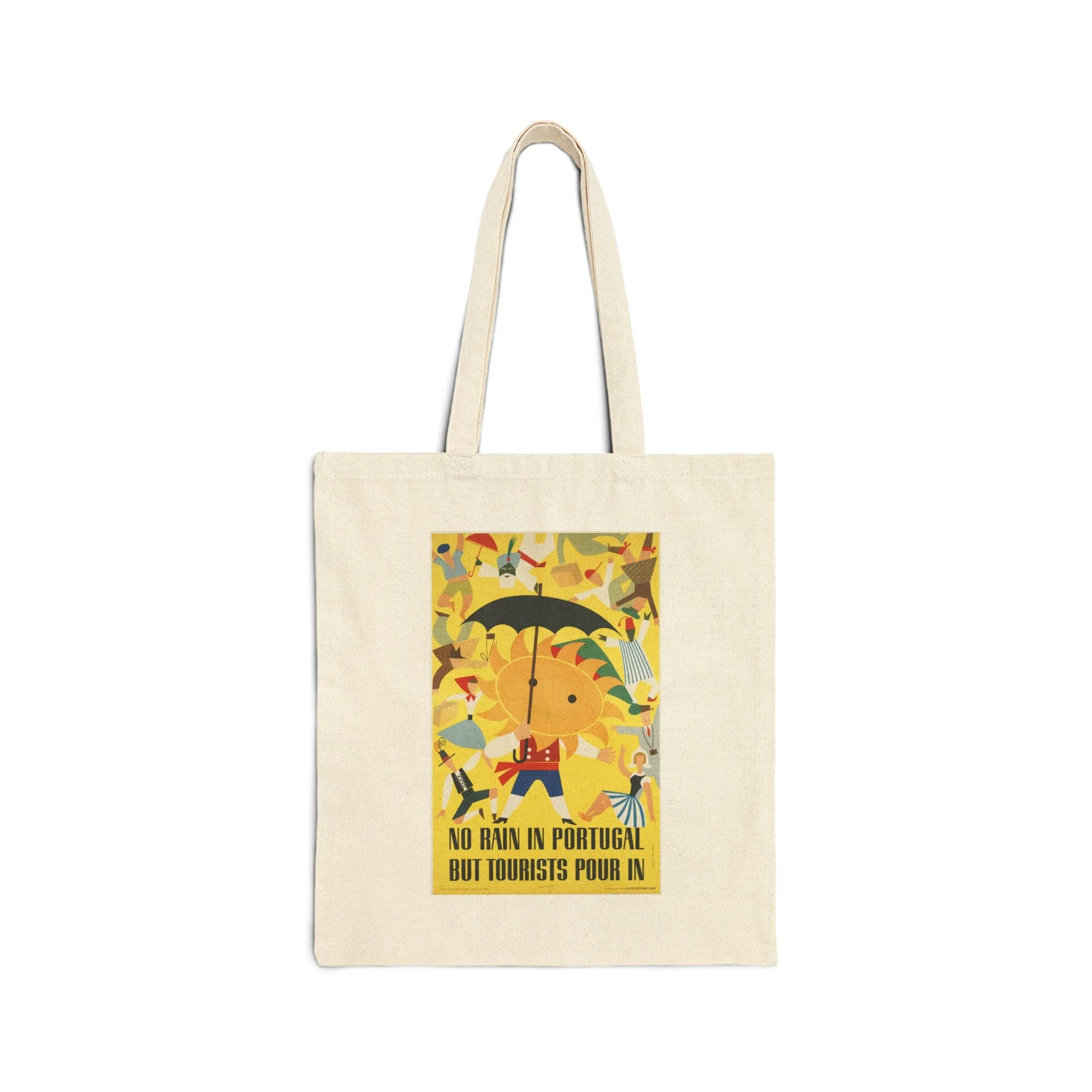 No Rain Canvas Tote Bag