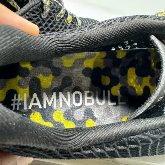 NOBULL Mesh Sneakers Black Yellow Size Mens 9.5 Wom…