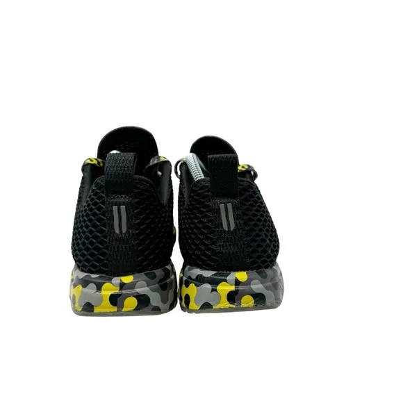 NOBULL Mesh Sneakers Black Yellow Size Mens 9.5 Wom…