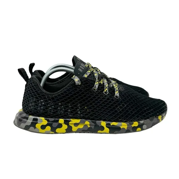 NOBULL Mesh Sneakers Black Yellow Size Mens 9.5 Wom…