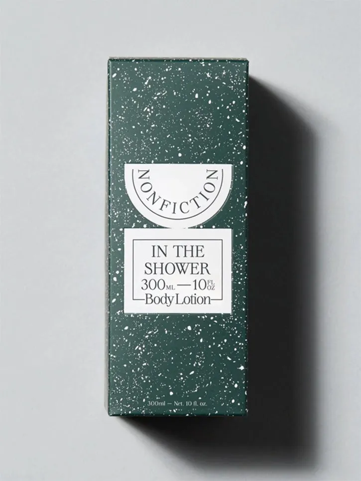 Nonfiction Body Lotion, In the Shower