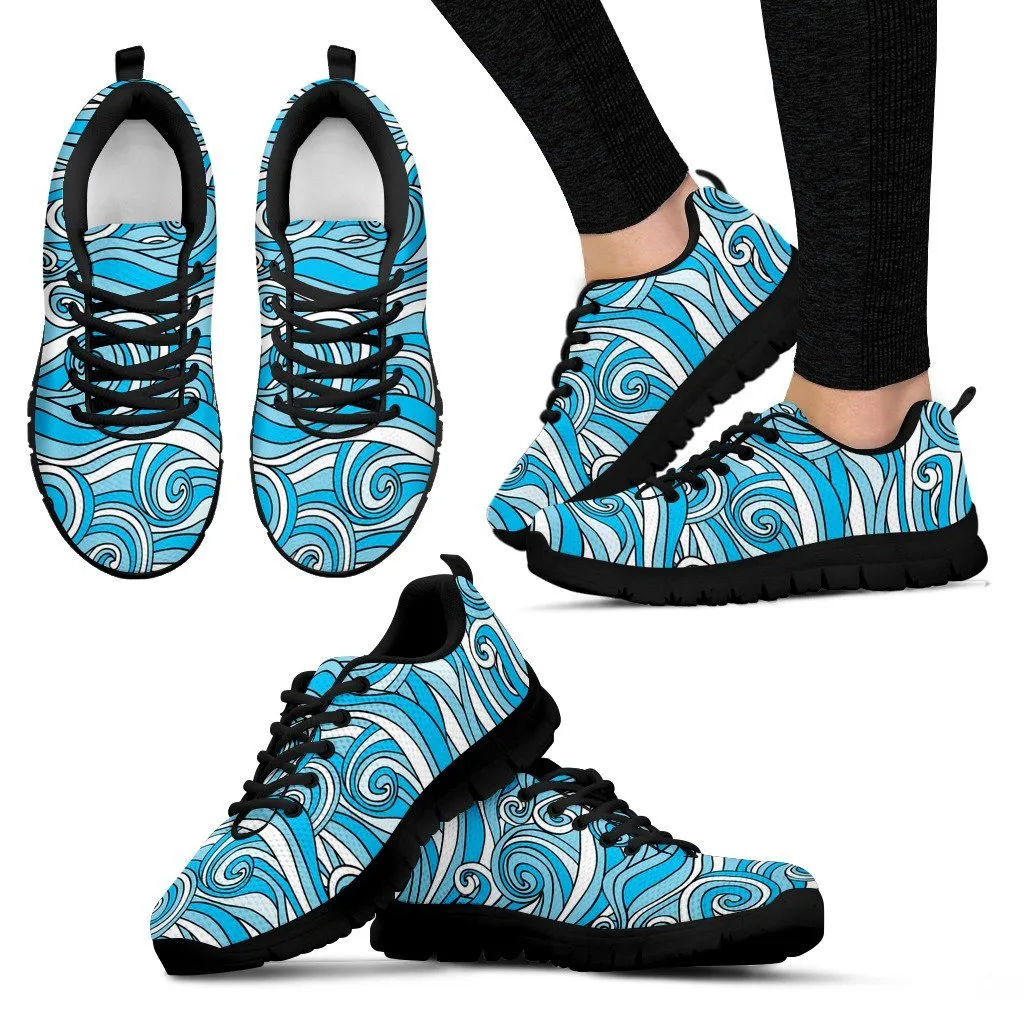 Ocean Waves Women's sneakers