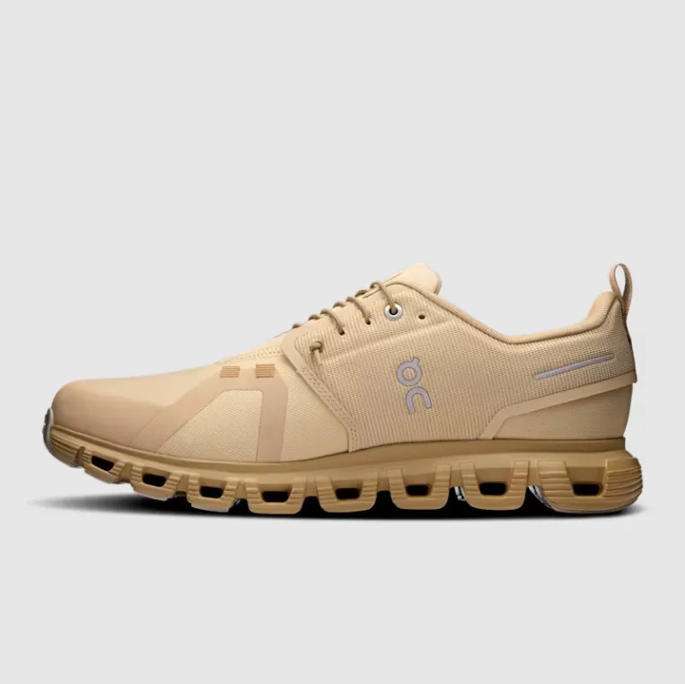 On Men's Cloud 6 Waterproof Shoes - Sand / Dune