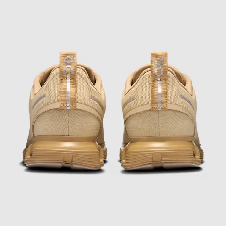 On Men's Cloud 6 Waterproof Shoes - Sand / Dune