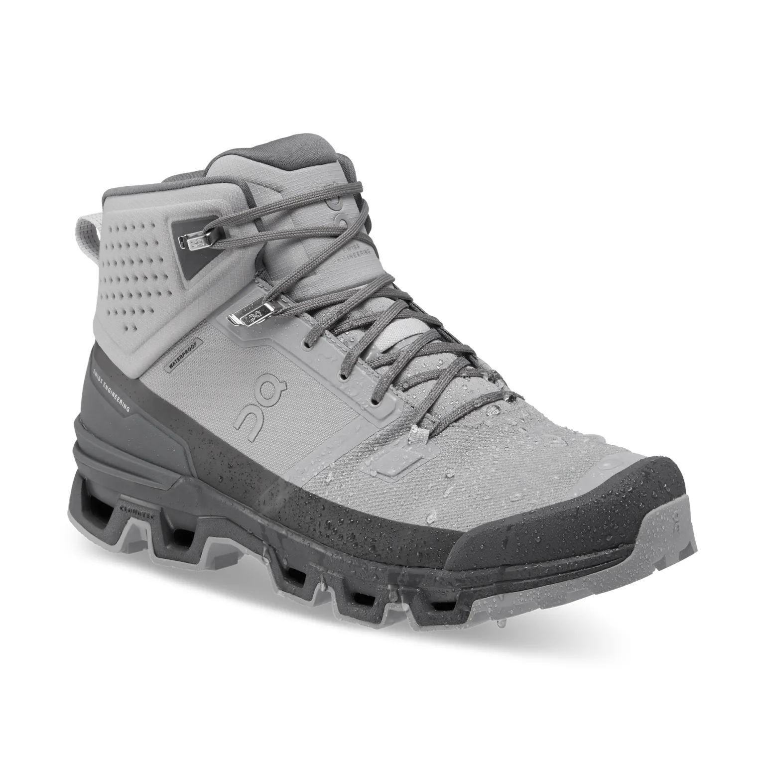 On Mens CloudRock 2 Waterproof Hiking Boot