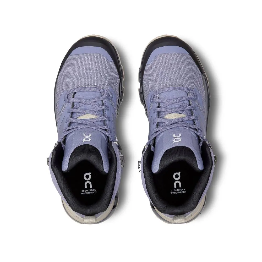 On Running Cloudrock 2 Waterproof (Womens) - Feather/Black