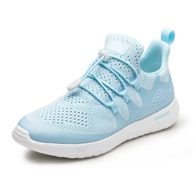 ONEMIX Tennis Shoes For Women Flying Woven Breathable Outdoor Sneakers