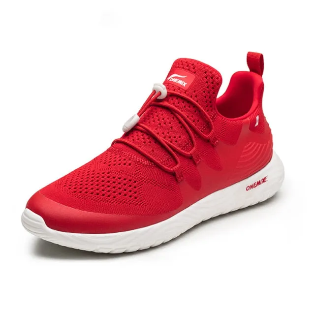ONEMIX Tennis Shoes For Women Flying Woven Breathable Outdoor Sneakers