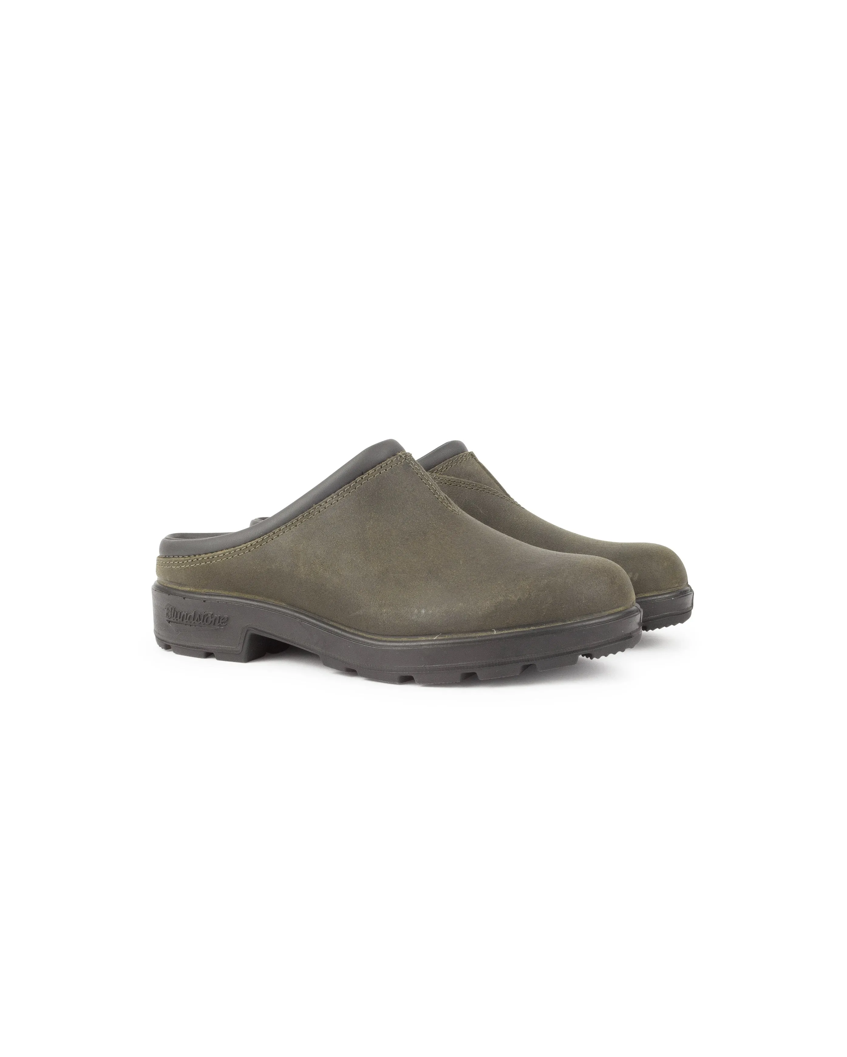Original Clog #2423 Waxed Suede Dark Olive