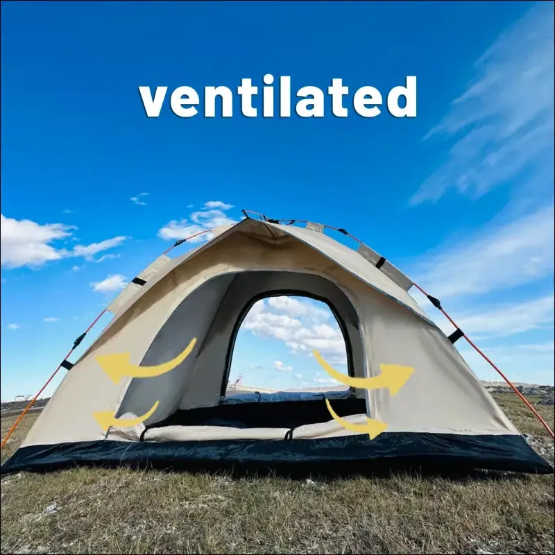 Outdoor automatic quick-opening tent automatic rainproof sunshine-proof tent fishing beach sunshine