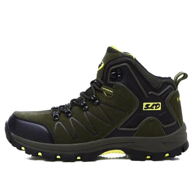 Outdoor Mountain Hiking Boots Couple Winter Trekking Trail Climbing Shoes