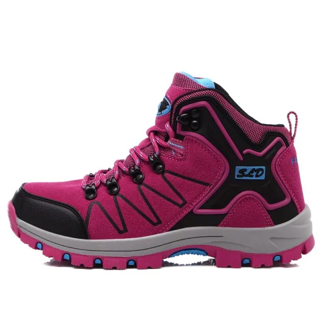 Outdoor Mountain Hiking Boots Couple Winter Trekking Trail Climbing Shoes