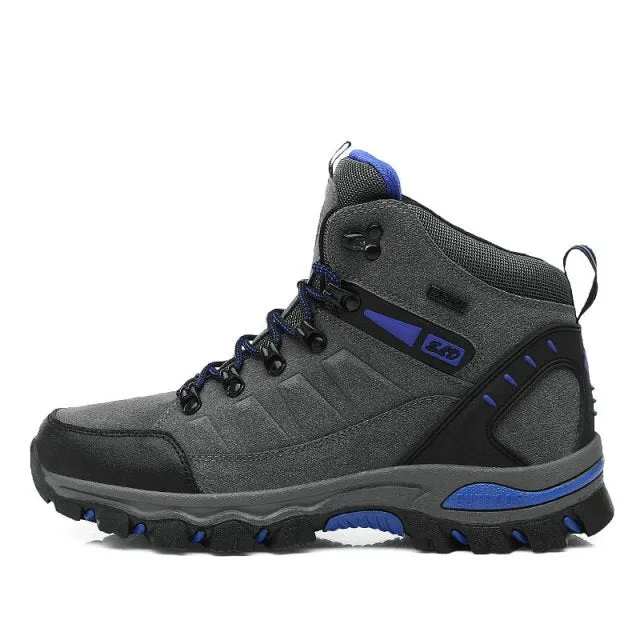 Outdoor Mountain Hiking Boots Couple Winter Trekking Trail Climbing Shoes