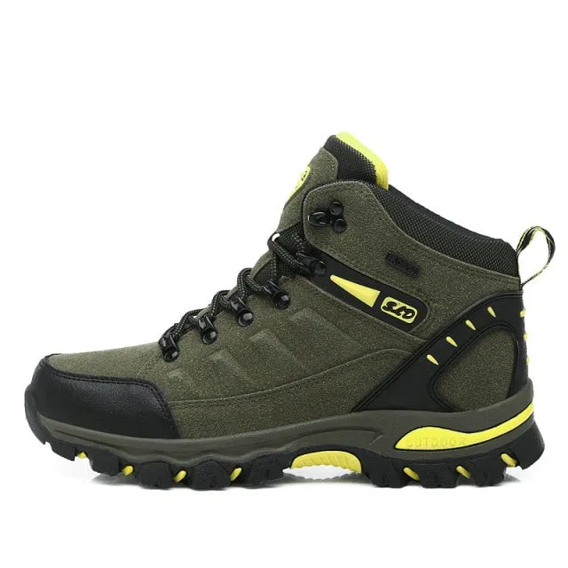 Outdoor Mountain Hiking Boots Couple Winter Trekking Trail Climbing Shoes