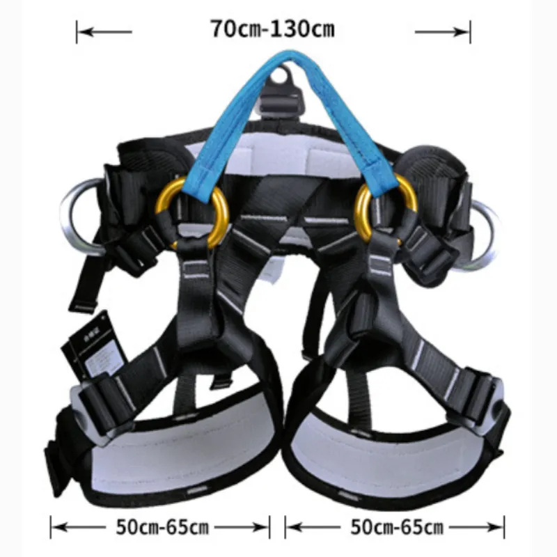 Outdoor Rock Climbing Outdoor Construction Expand Training Half Body Harness Protective Supplies