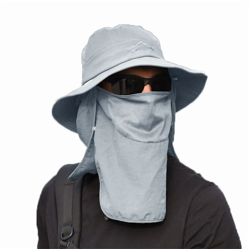 Outdoor Sun Block Water Proof Fishing Hats