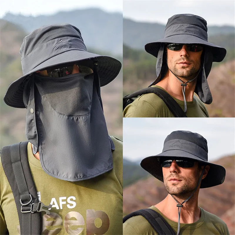 Outdoor Sun Block Water Proof Fishing Hats