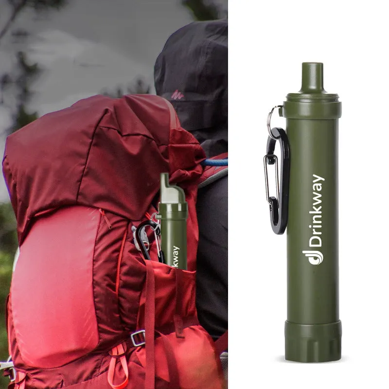 Outdoor Water Purification Straw Field Survival Emergency Filter Equipment Tool Water Purifier