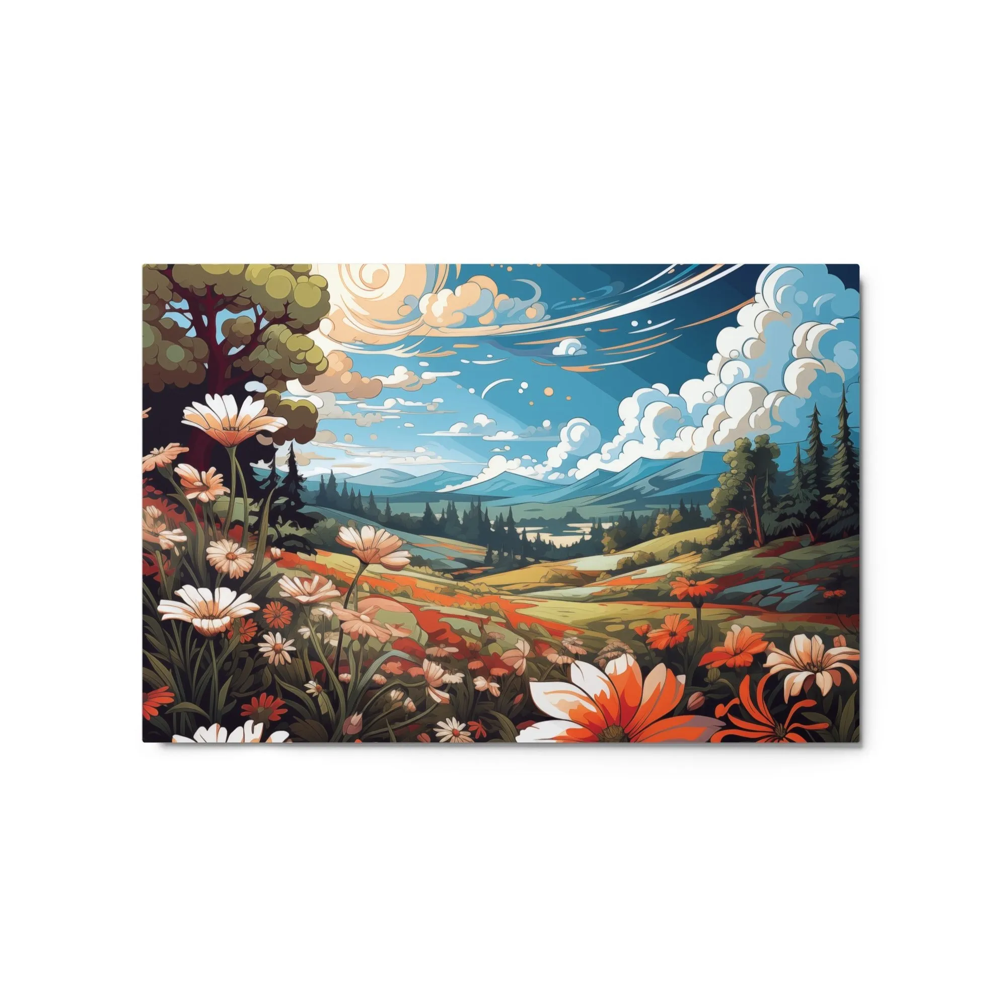 Pastels Of Spring Metal Prints