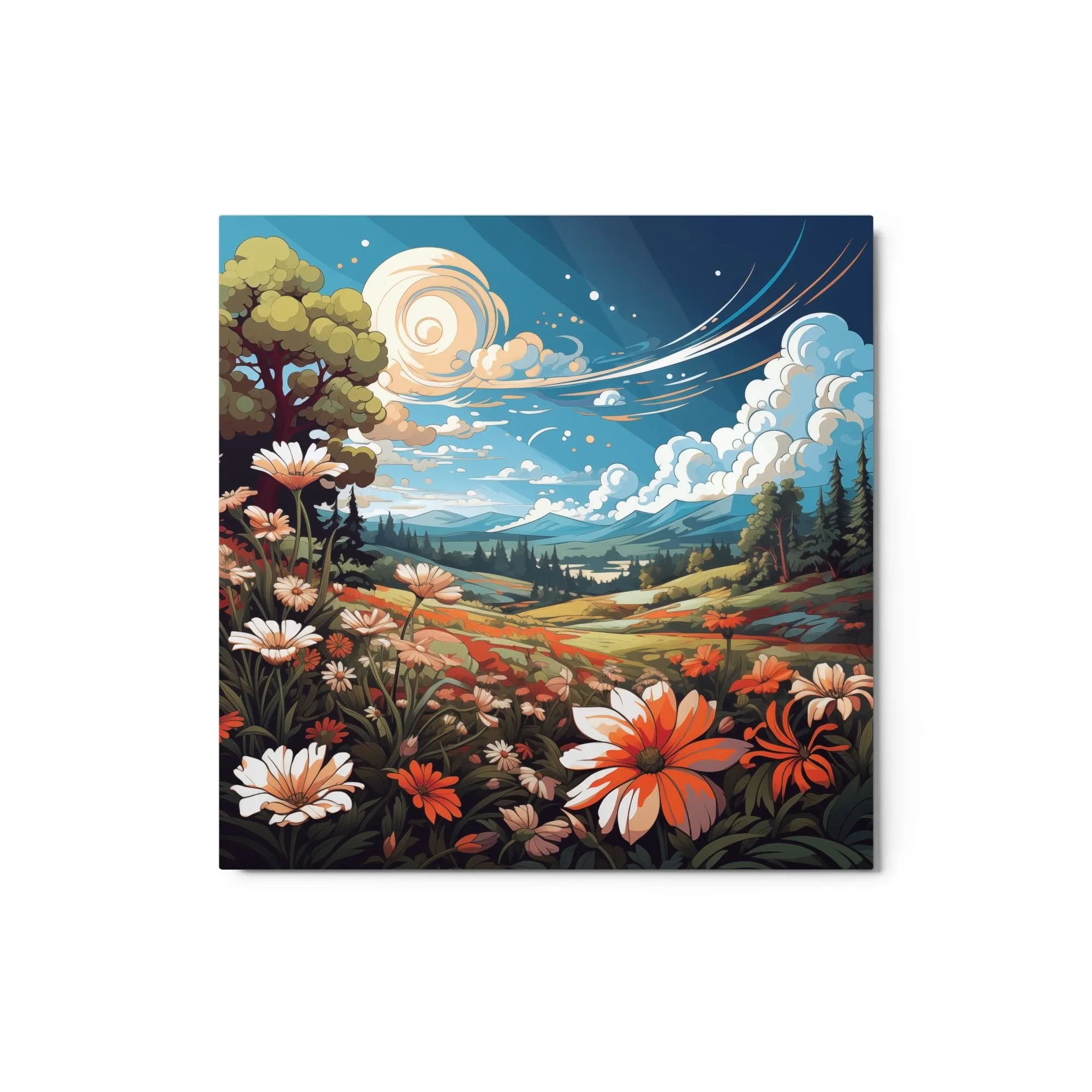 Pastels Of Spring Metal Prints